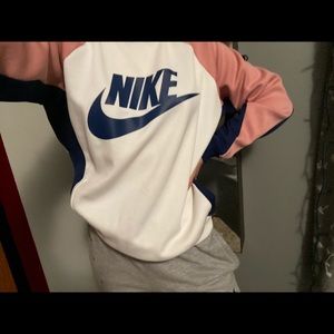 Multicolored Nike sweatshirt